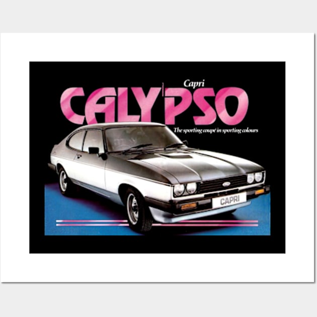 FORD CAPRI - brochure Wall Art by Throwback Motors